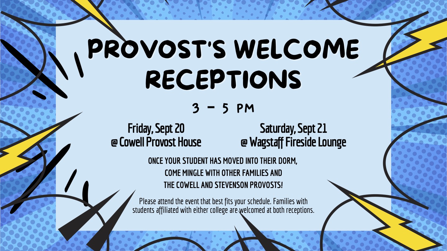 Provost Welcome