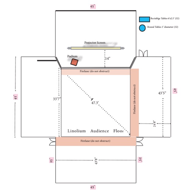 Event Center Dims/Specs