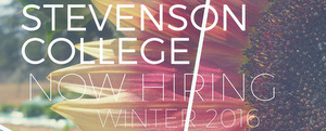 Stevenson College is hiring